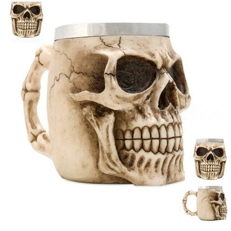400ML 3D Skull Mugs Coffee, Stunning Barware