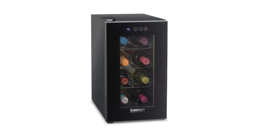 Cuisinart CWC-800CEN 8-Bottle Private Reserve Wine Cellar, Black
