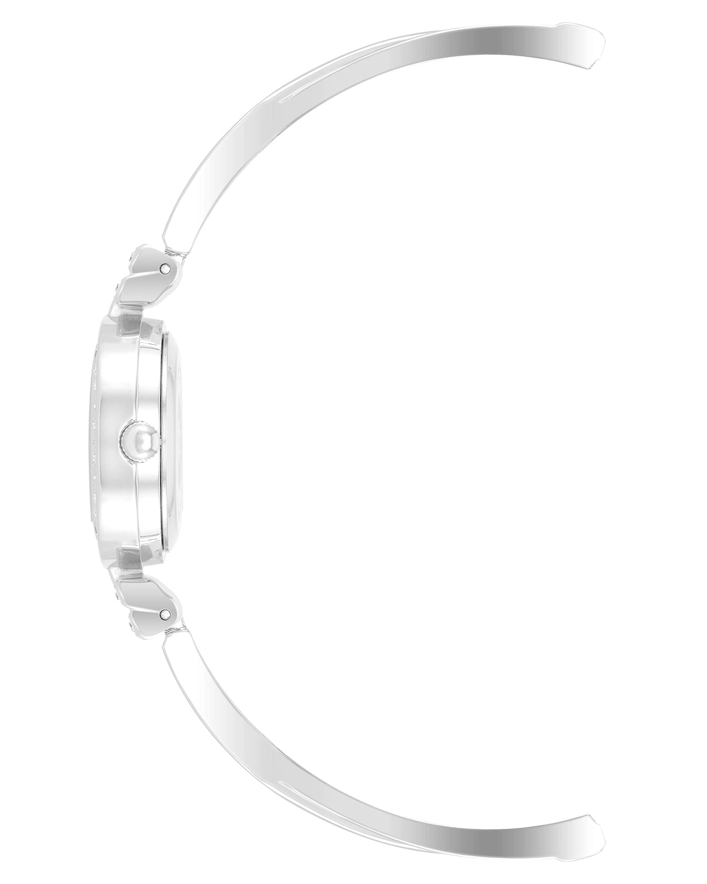 Anne Klein Women's Premium Crystal Accented Bangle Watch and Bracelet Set