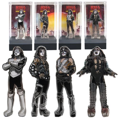 KISS FiGPiN Enamel Pins 12-Pack Display Case