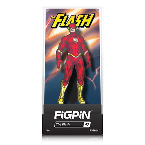 DC Comics Justice League The Flash FiGPiN Enamel Pin