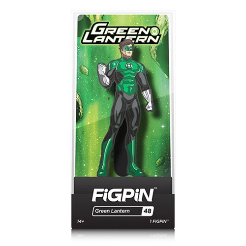 DC Comics Justice League Green Lantern FiGPiN Enamel Pin