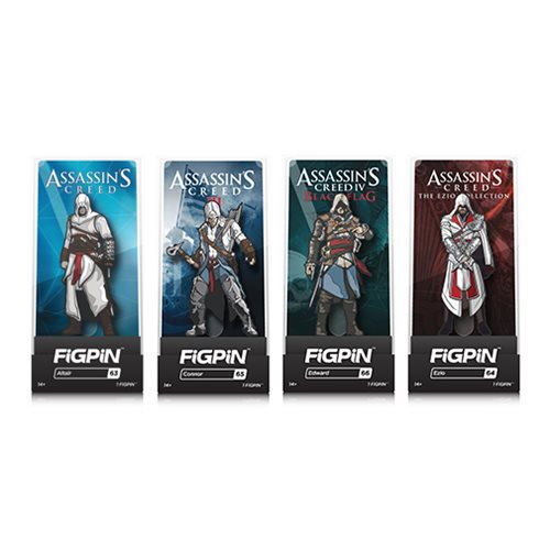 Assassin's Creed FiGPiN Enamel Pins Display Case