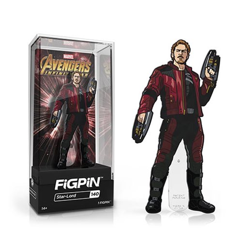 Marvel Avengers Infinity War Star-Lord FiGPiN Enamel Pin