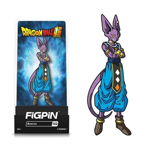 Dragon Ball Super Beerus FiGPiN Enamel Pin