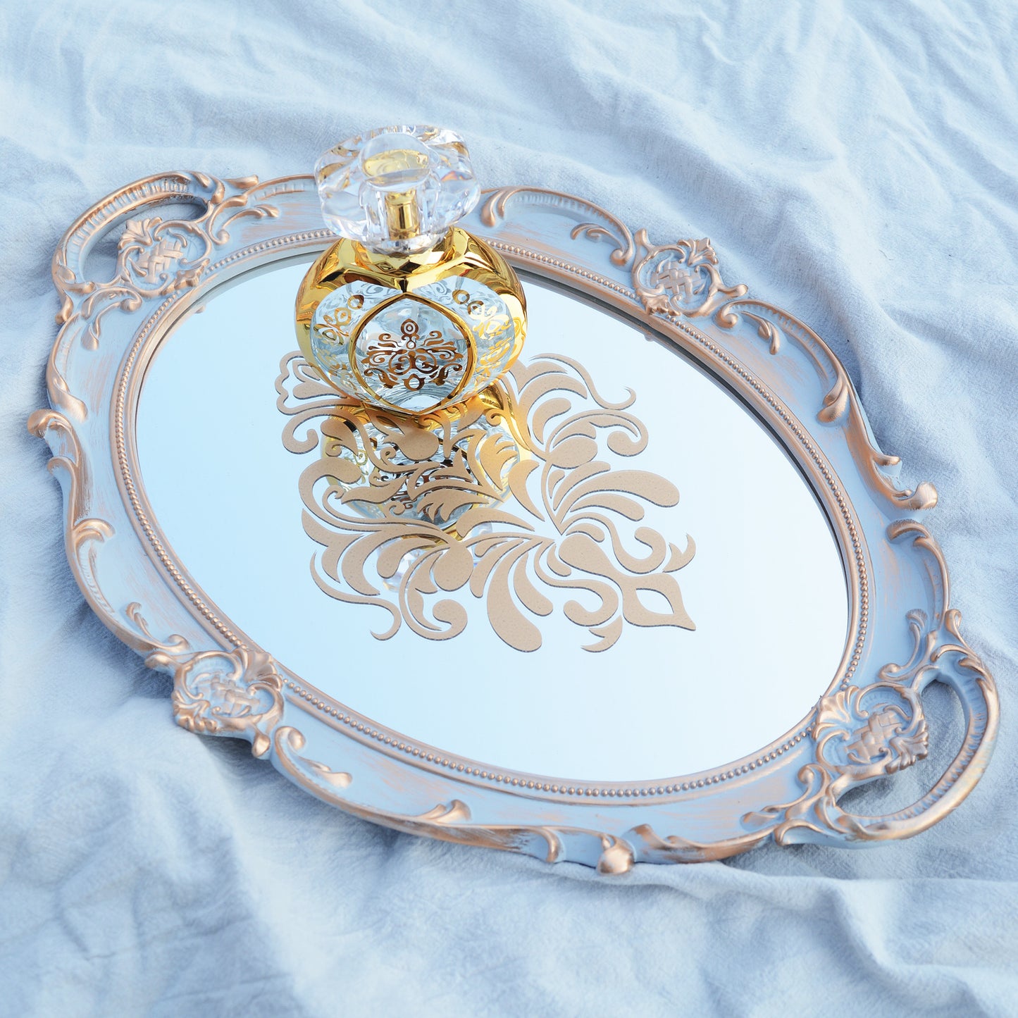 Retro Mirror Tray, Elegant Gift