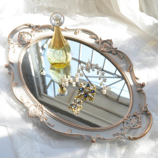 Retro Mirror Tray, Elegant Gift