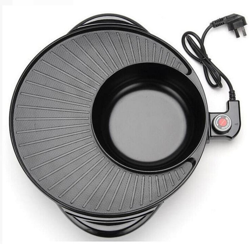 Easy Cooking, Amazing Multifunctional Pot Electric Grill, Korean-style shabu-shabu All-in-One Pot