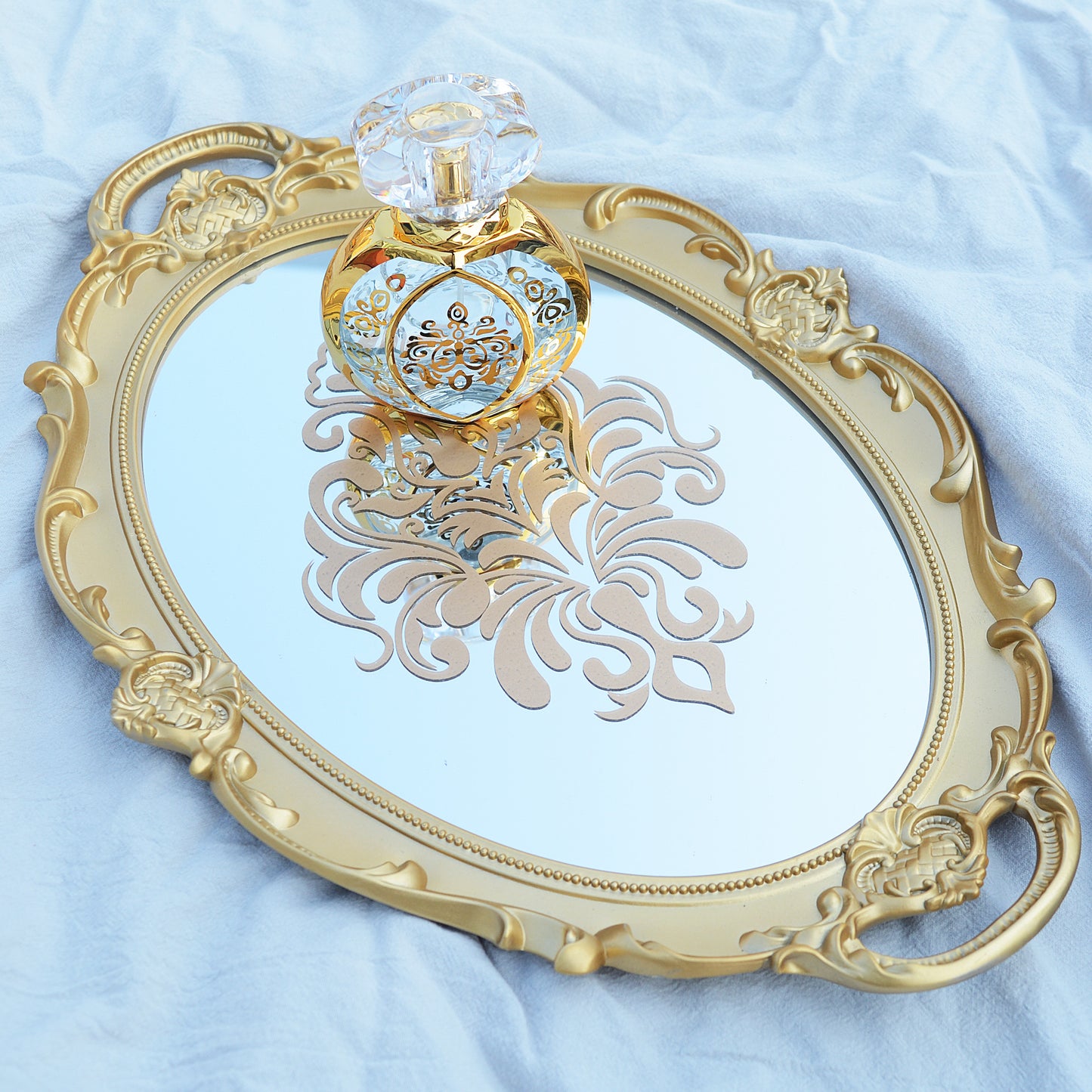 Retro Mirror Tray, Elegant Gift