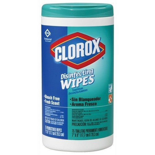 Clorox Company Disinfecting Wipes, 75 Wipes, Fresh Scent