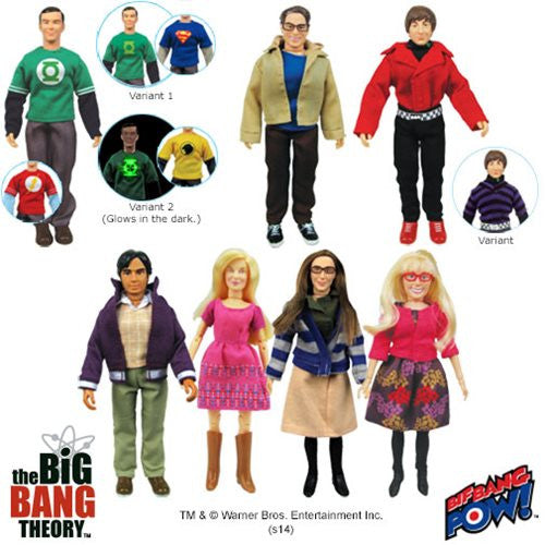 The Big Bang Theory 8-Inch Action Figures Series 1 Case     