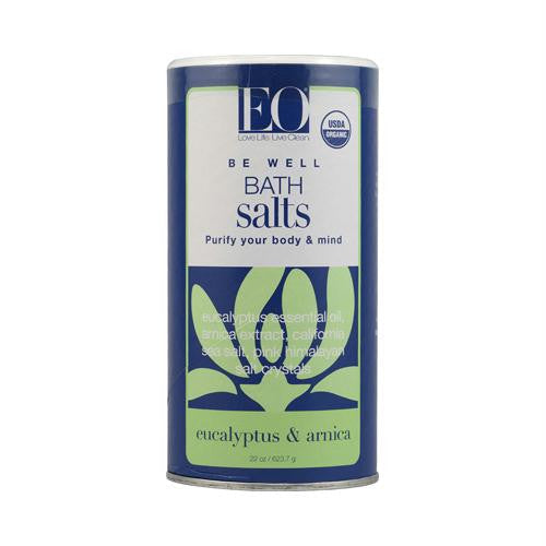 EO Products Bath Salts Eucalyptus and Arnica - 22 oz