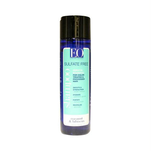 EO Products Keratin Shampoo Coconut and Hibiscus - 8.4 fl oz