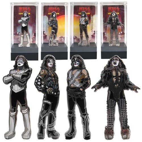 KISS FiGPiN Enamel Pins 12-Pack Display Case                