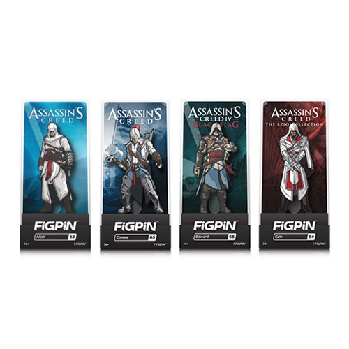 Assassin's Creed FiGPiN Enamel Pins Display Case            