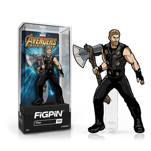 Marvel Avengers Infinity War Thor FiGPiN Enamel Pin         