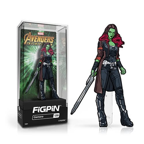 Marvel Avengers Infinity War Gamora FiGPiN Enamel Pin       