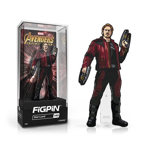 Marvel Avengers Infinity War Star-Lord FiGPiN Enamel Pin    