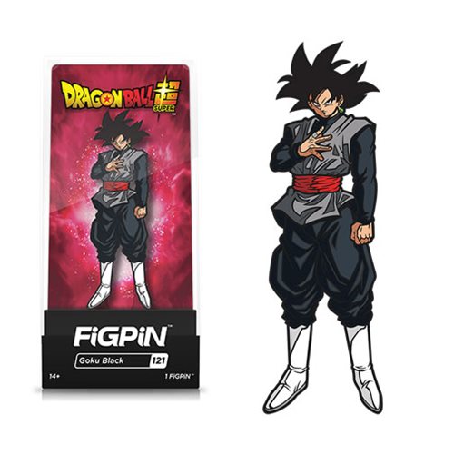 Dragon Ball Super Goku Black FiGPiN Enamel Pin              