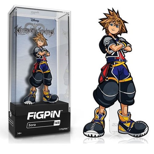 Kingdom Hearts Sora FiGPiN Enamel Pin                       