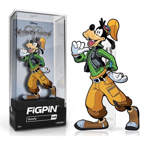 Kingdom Hearts Goofy FiGPiN Enamel Pin                      