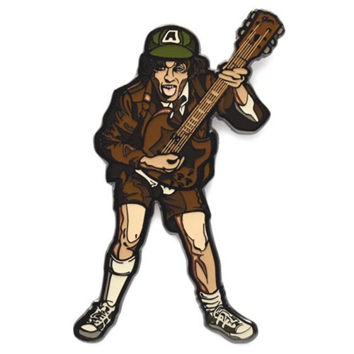 AC/DC High Voltage Angus Young FiGPiN Enamel Pin            