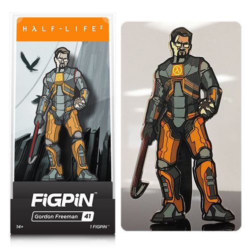 Half-Life 2 Gordon Freeman FiGPiN Enamel Pin                