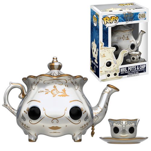 Beauty and the Beast Mrs. Potts and Chip Pop! Vinyl Figure  